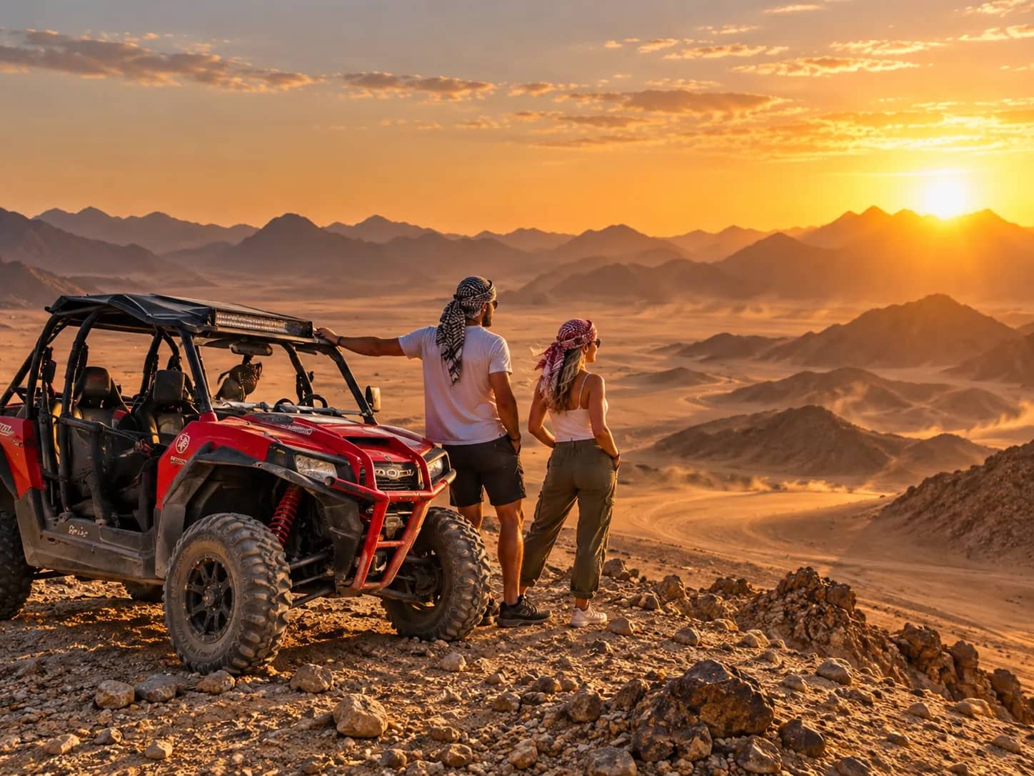 가이드와 함께 Hurghada 사막에서 스파이더 Buggy 투어 – 사진 3