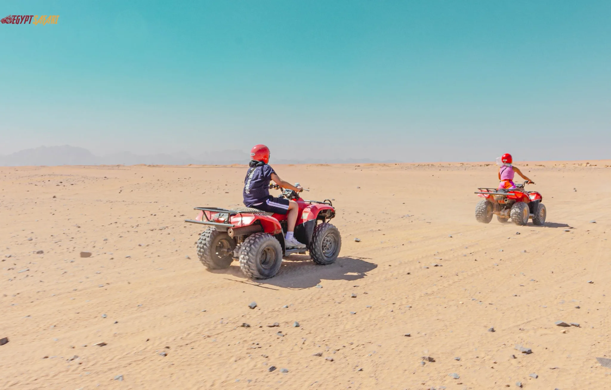 Egypt Safari desert tour at golden hour