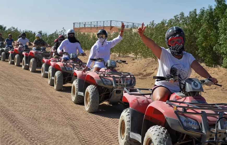 Sharm El-Sheikh: ATV Quad Bike to Echo Caves