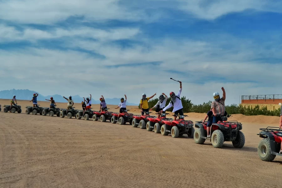 Hurghada: ATV Quad Bike Safari and Camel Ride