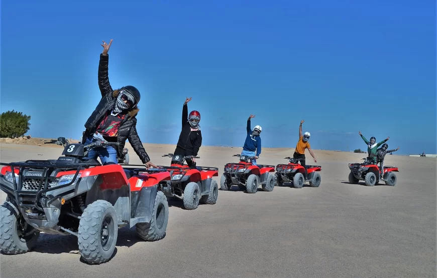 Hurghada: ATV Quad Bike and Camel Ride