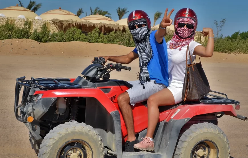 Hurghada: ATV Quad Bike Safari and Camel Ride