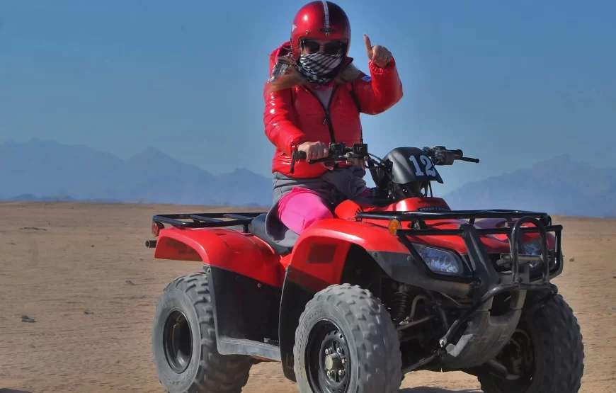 Sharm El-Sheikh: ATV Quad Bike to Echo Caves