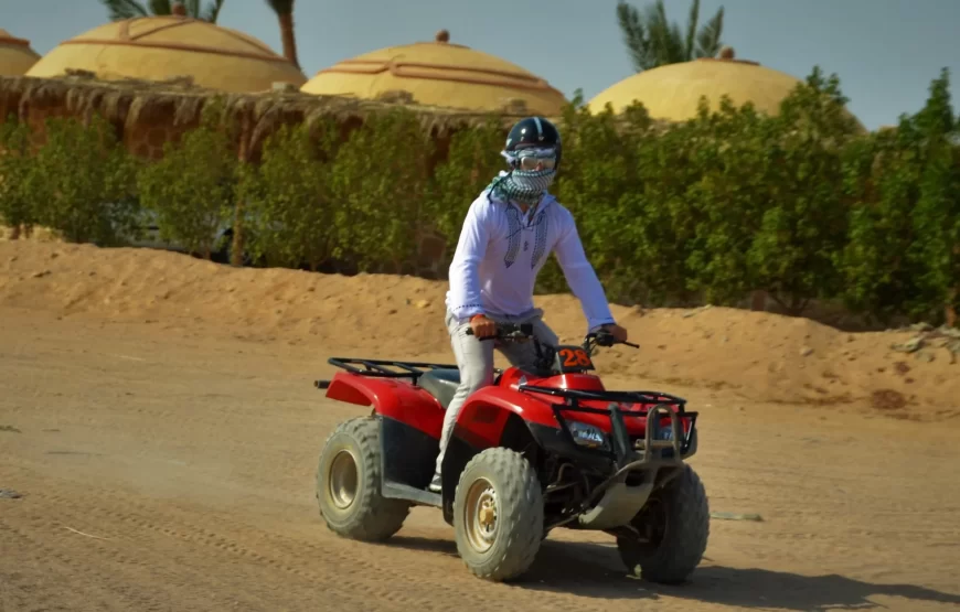 Sharm El-Sheikh: ATV Quad Bike to Echo Caves