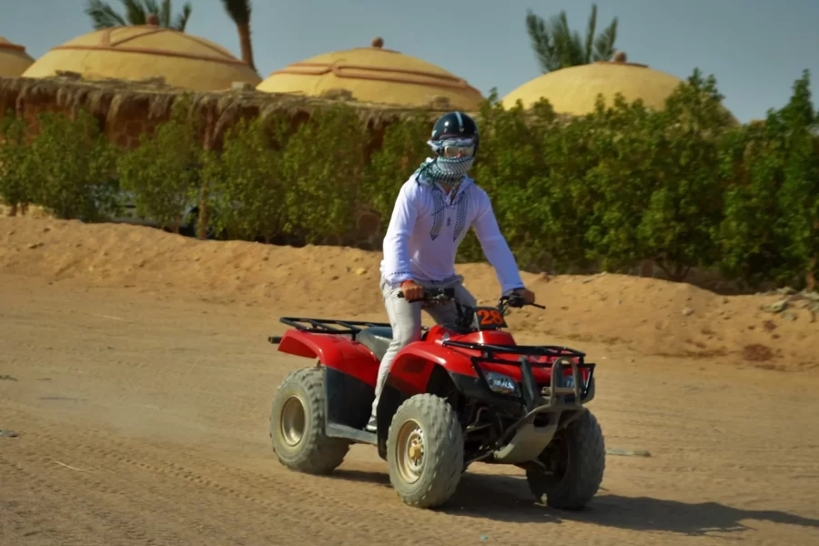 Sharm El-Sheikh: ATV Quad Bike to Echo Caves